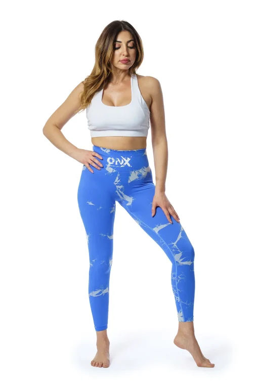 ONX Leggings - Blue White