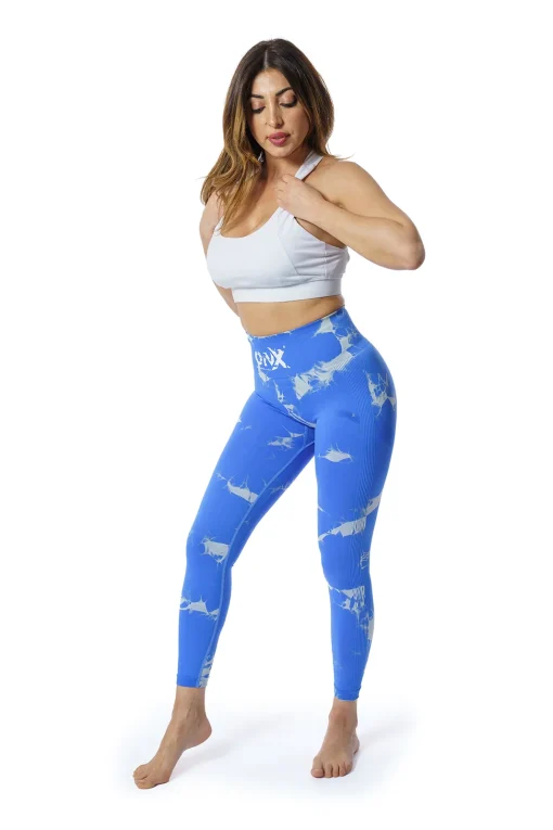 ONX Leggings - Blue White - immagine 3