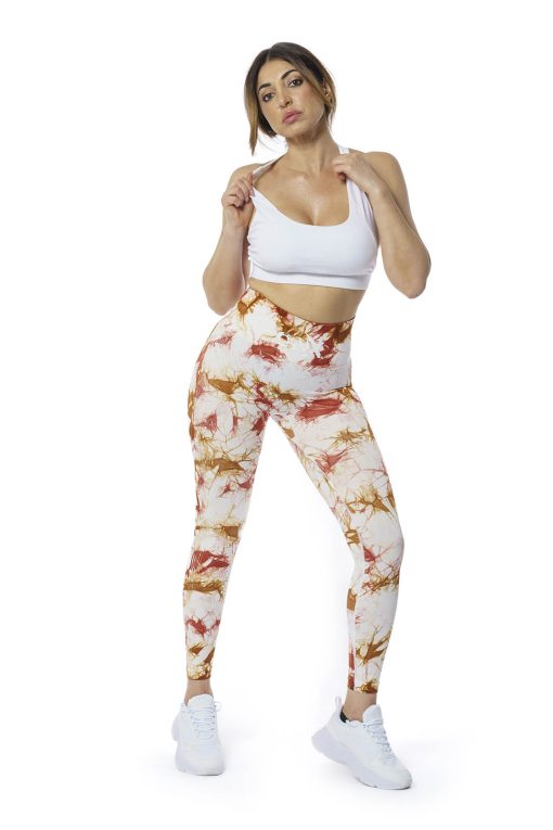 ONX Leggings - White Yellow Red (AZ)