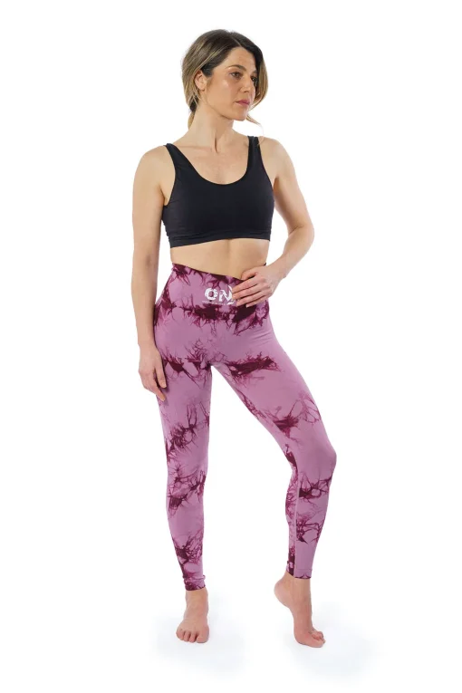 ONX Leggings - Deep Rose Red